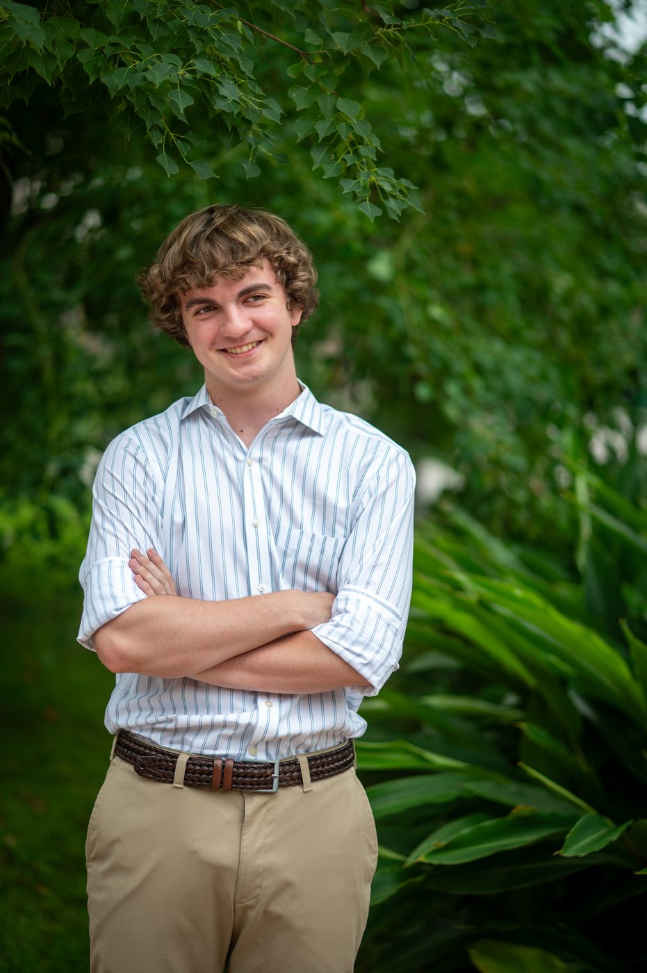 Senior portrait by Chris Bailey Photography